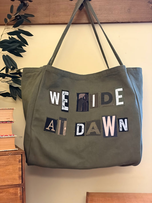 We Ride At Dawn - Army Green