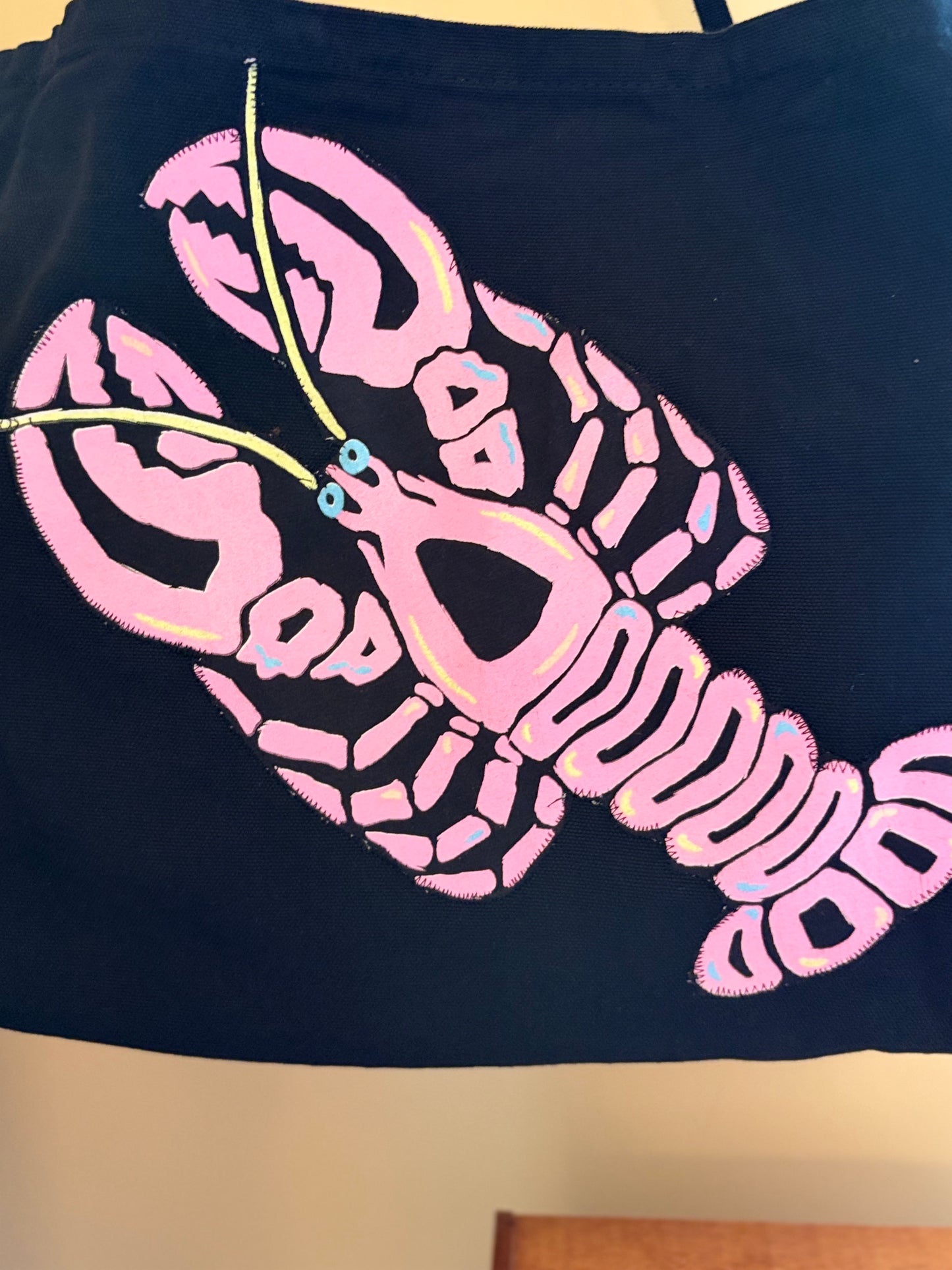 Big Pink Lobster - Black