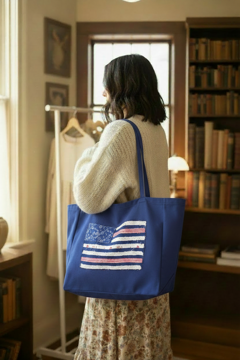 Patchwork Flag Blue - Model Swap